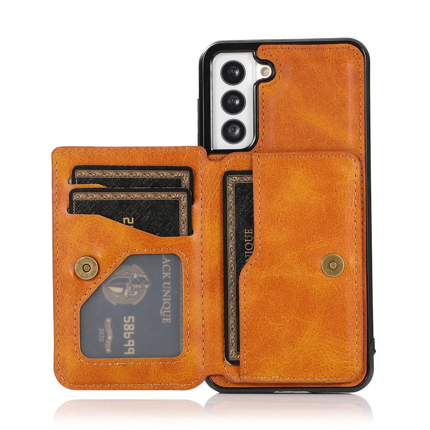 Leather Stand Case For Samsung Galaxy
