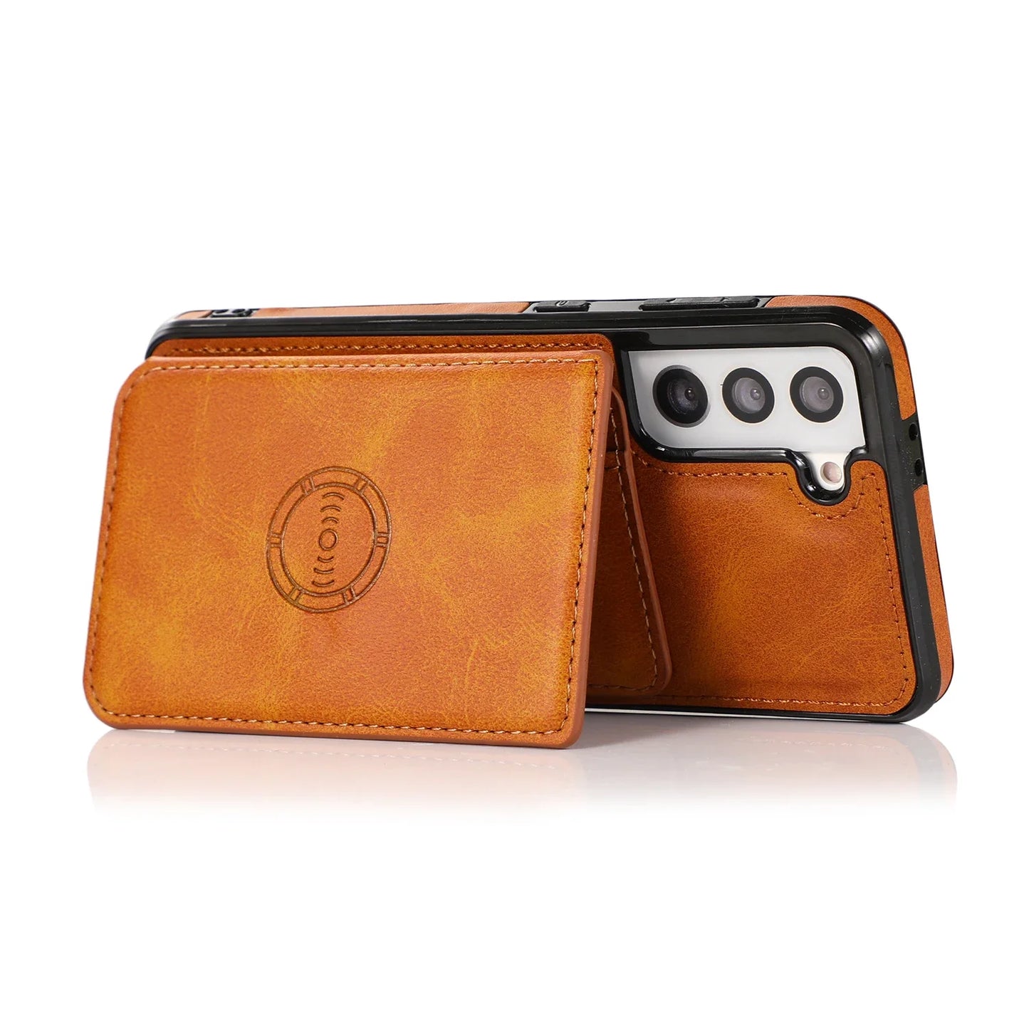 Leather Stand Case For Samsung Galaxy