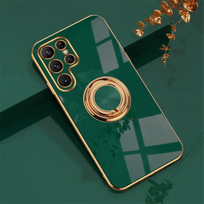 Ring Holder Case For Samsung Galaxy S25 S24 S23 S22 S20 Ultra Plus Cases For Samsung
