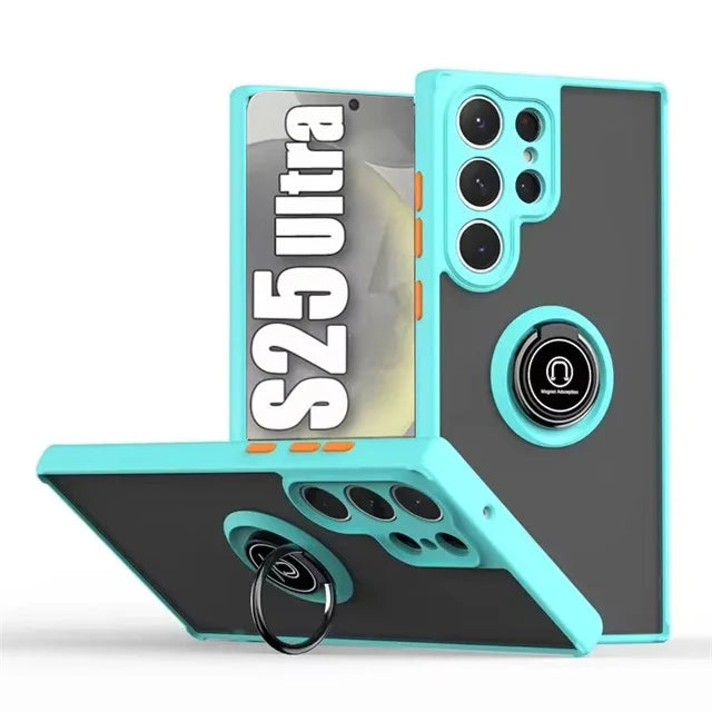 Magnetic Matte Case For Samsung Galaxy