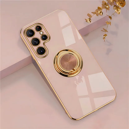 Ring Holder Case For Samsung Galaxy S25 S24 S23 S22 S20 Ultra Plus Cases For Samsung