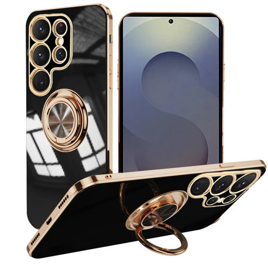 Ring Holder Case For Samsung Galaxy S25 S24 S23 S22 S20 Ultra Plus Cases For Samsung