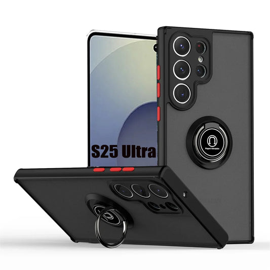 Magnetic Matte Case For Samsung Galaxy