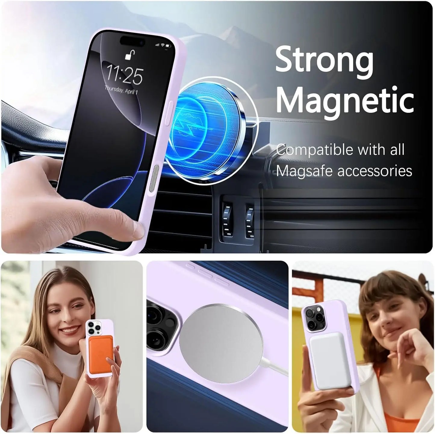Magnetic Phone Case For iPhone