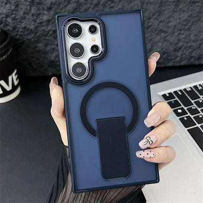 Magnetic Wireless Charge Phone Case For Samsung
