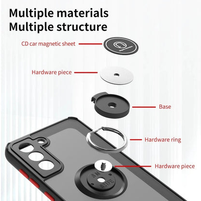 Magnetic Matte Case For Samsung Galaxy
